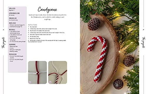 Macrame Christmas: 24 festive projects using easy knotting techniques