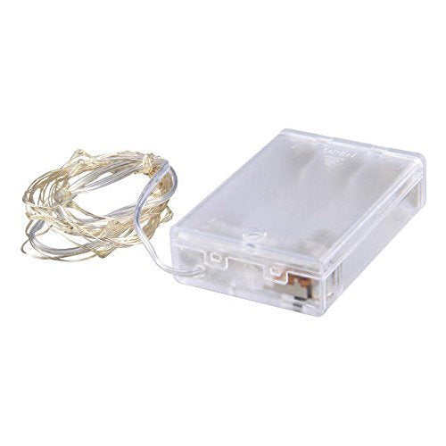 16.5 Ft 50 LED Fairy Lights Battery Operated String Lights for Party Home Wedding Festival Decoration, Warm White