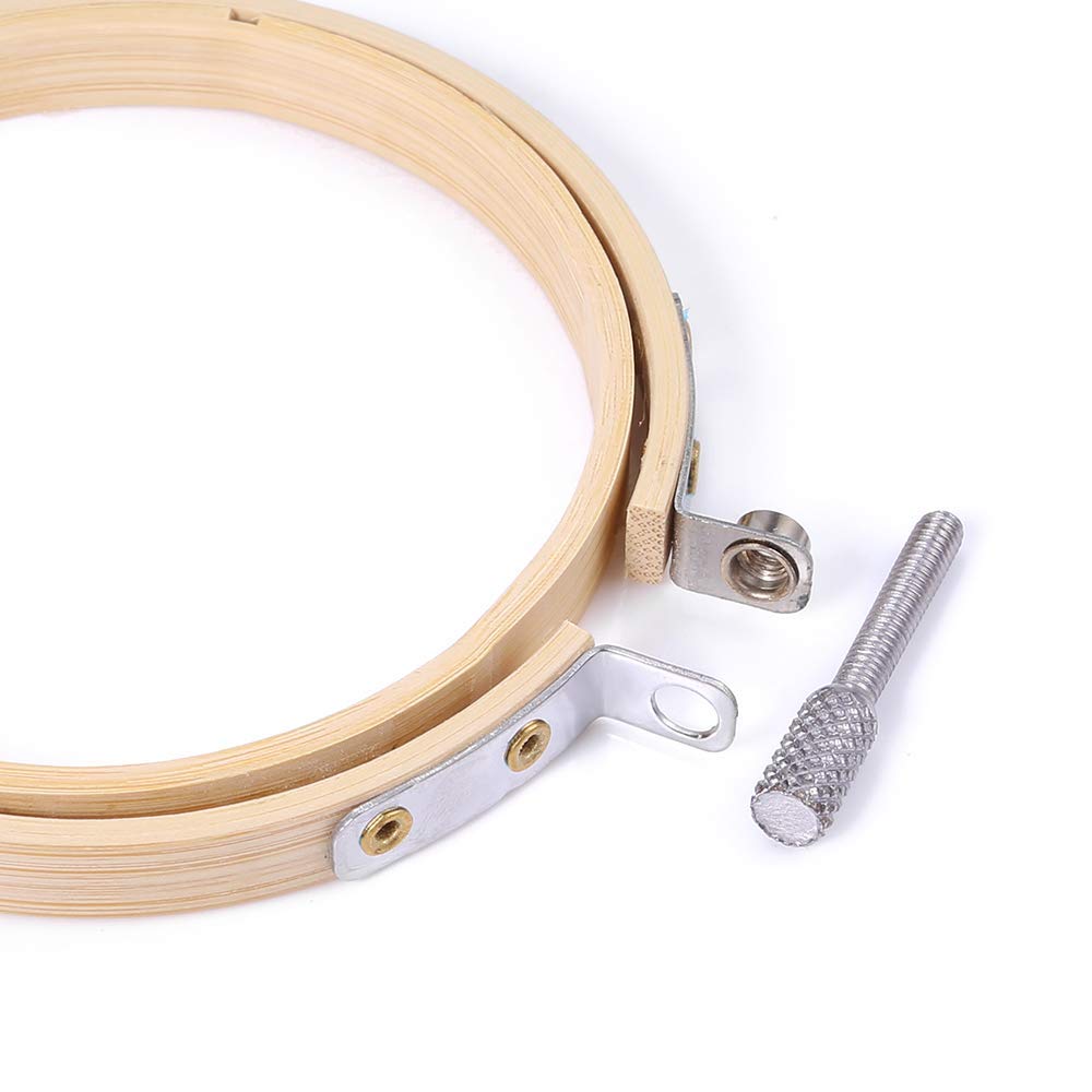 12 Pieces 4 Inch Round Embroidery Hoop Bulk Wholesale Circle Cross Stitch Hoop Ring