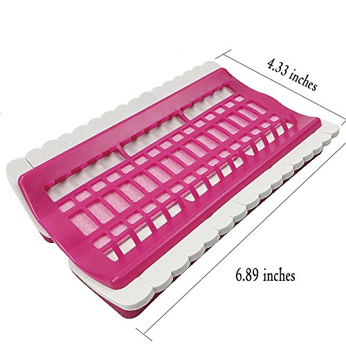 Floss Organizer Cross Stitch Kit Embroidery Thread Project Card 30 Positions Sewing Needle Pins Holder Craft Tools Accessory