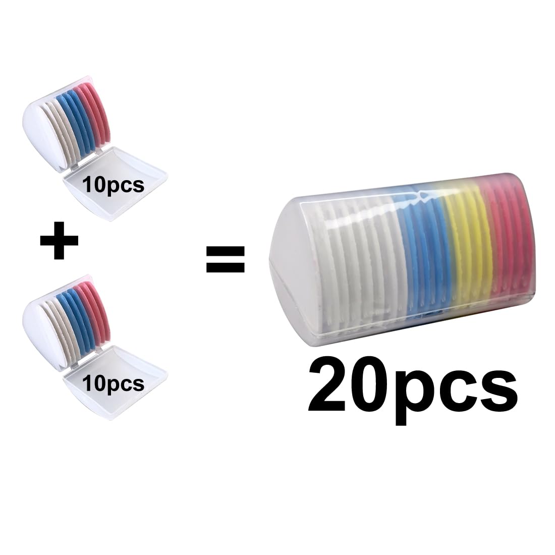 20PCS Professional Tailors Chalk for Fabric Makers,Triangle Tailor's Chalk