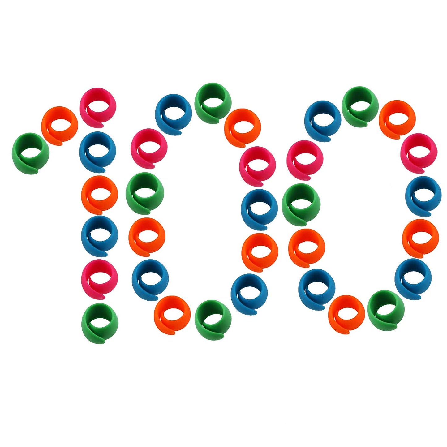 100pcs Thread Spool Savers - Prevent Thread Tails from Unwinding for Sewing and Embroidery Machine Spools