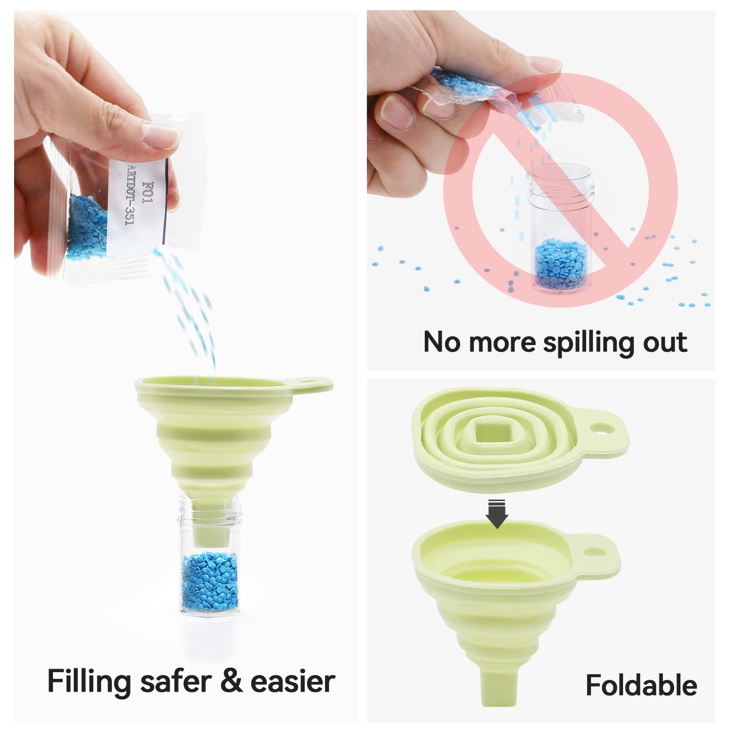 120 Slots Storage Container for Diamond Art Kits for Adults,Portable Bead Storage Boxes for Diamond Painting Accessories and Tools