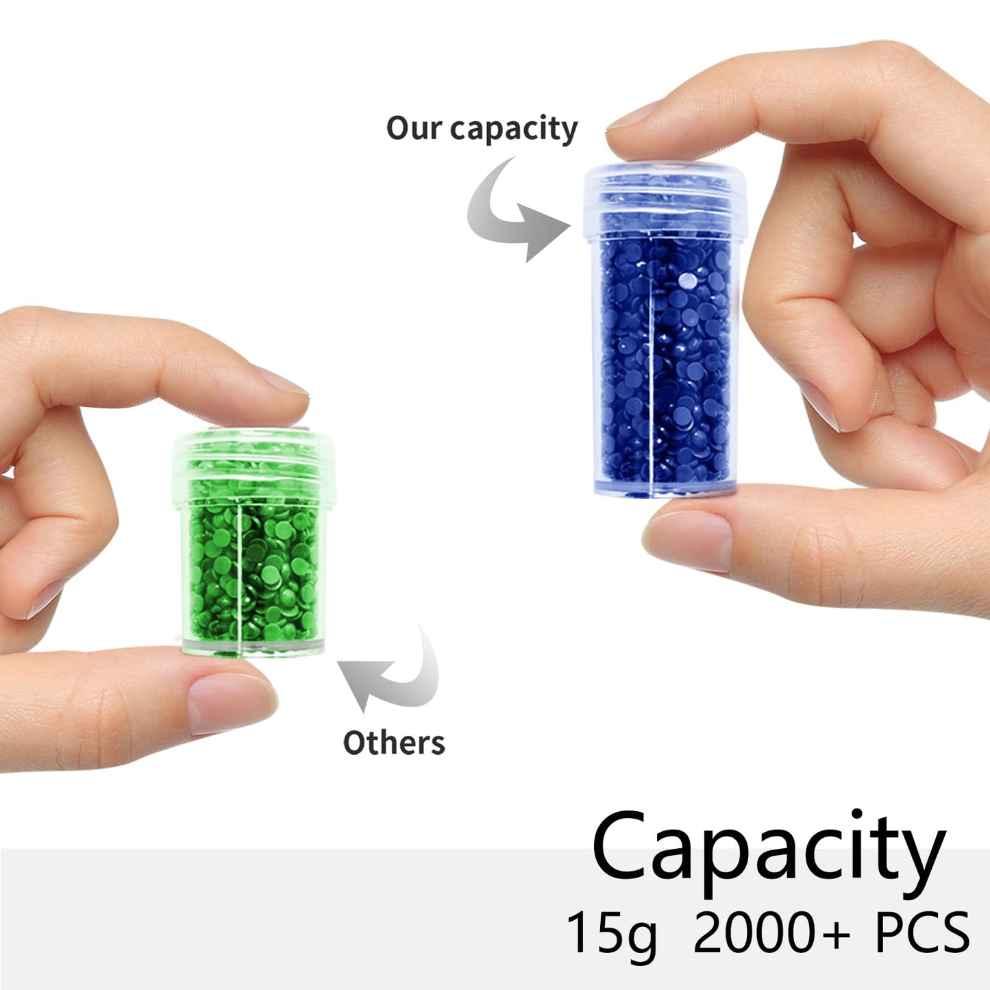 Diamond Painting Storage Case,60 Slots Diamond Art Kits with Accessories for Craft Jewelry Beads Organizer Boxes