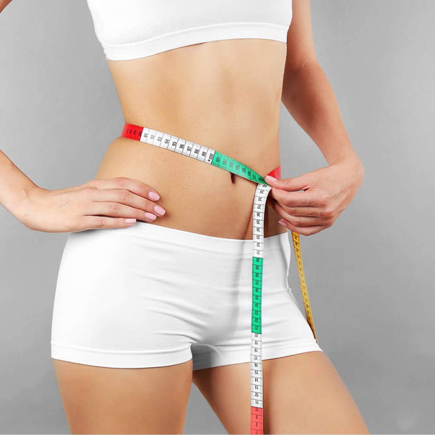 Tape Measure Measuring Tape for Body Fabric Sewing Tailor Cloth Knitting Home Craft Measurements,60-inch/150-cm Soft Multicolor Tape Measure Body Measuring Tape Set with Snap Button Closure,Dual Sided