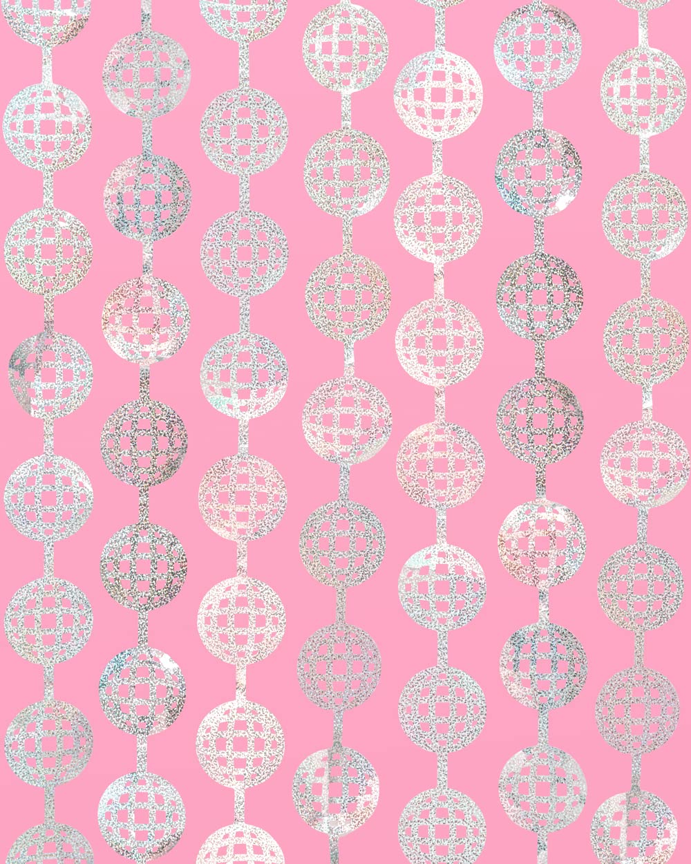 Disco Ball Foil Curtain - Last Disco Bachelorette Party Decorations - Set of 2 | Groovy Backdrop, 70s Birthday Photo Booth, Wedding, New Years Eve