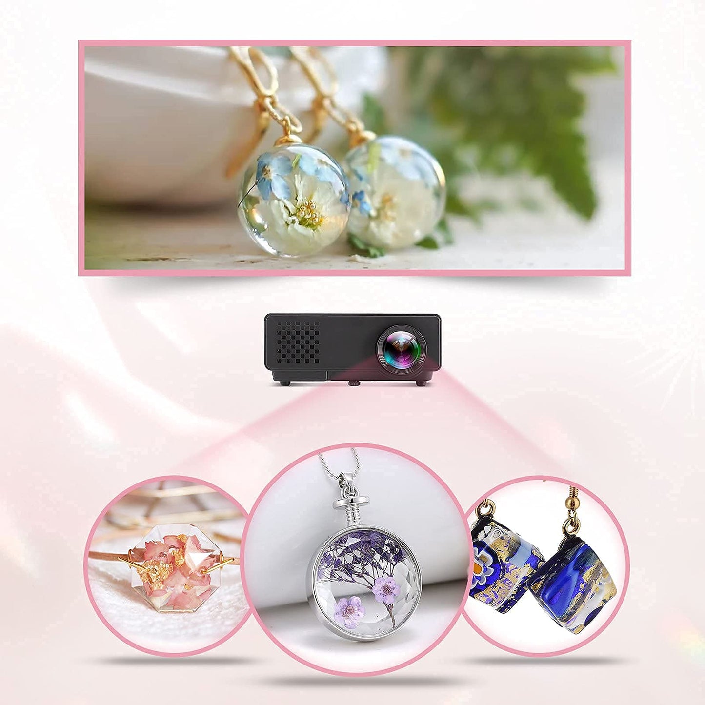 UV Resin-200g Upgraded Crystal Clear Hard UV Curing Epoxy Resin Starter Supplies for Craft Jewelry Making