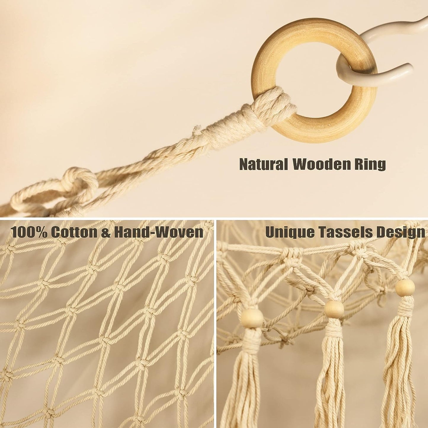 Stuffed Animal Toy Storage Hammock with LED Light - Macrame Jumbo Doll Corner Stuff Animals Organizer Decorations - Cute Hanging Plushie Net Kids Baby Nursery Bedroom Room Decor