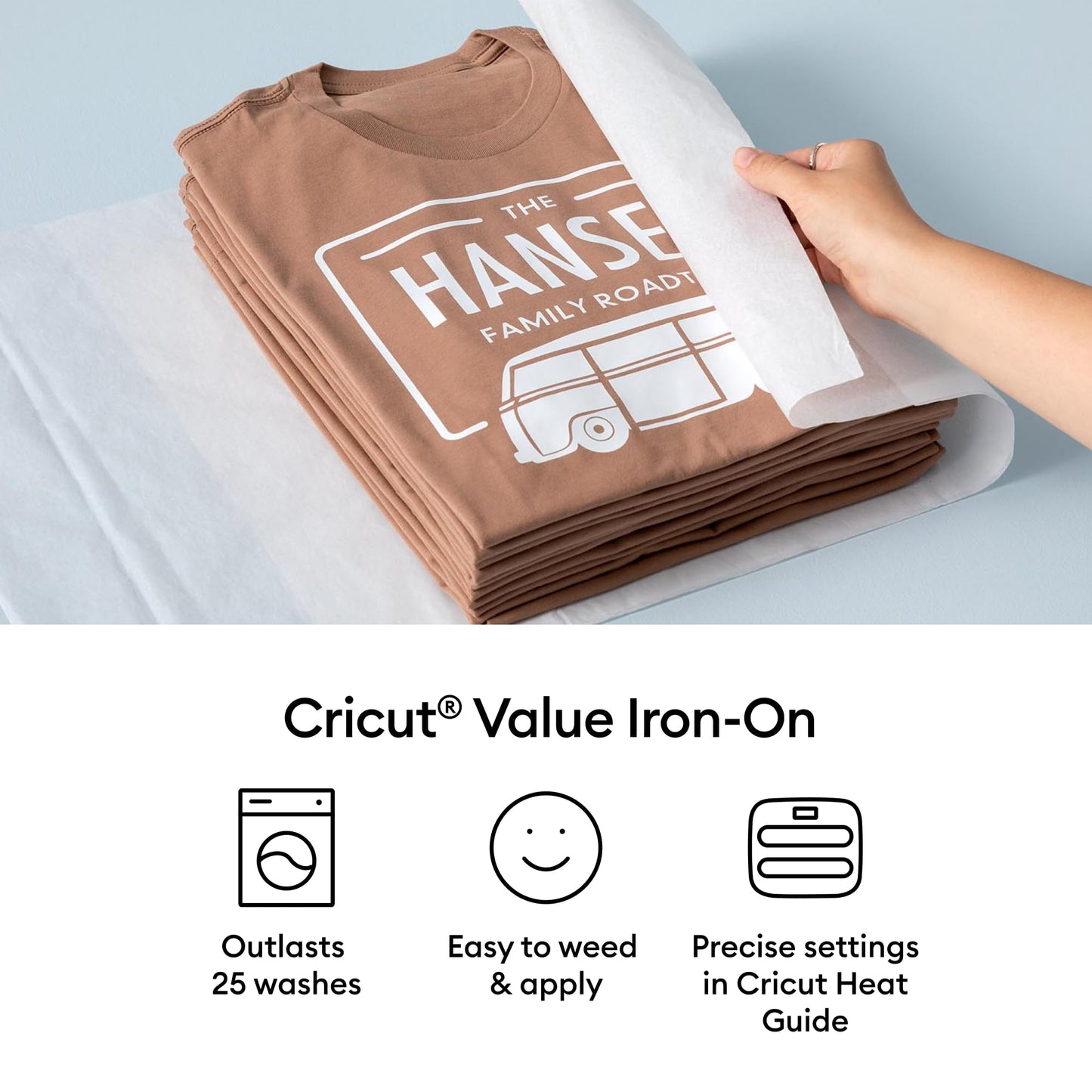 Value Iron-On, Rainbow Sampler - 12 in x 12 in (20 ct)- HTV Heat Transfer Vinyl
