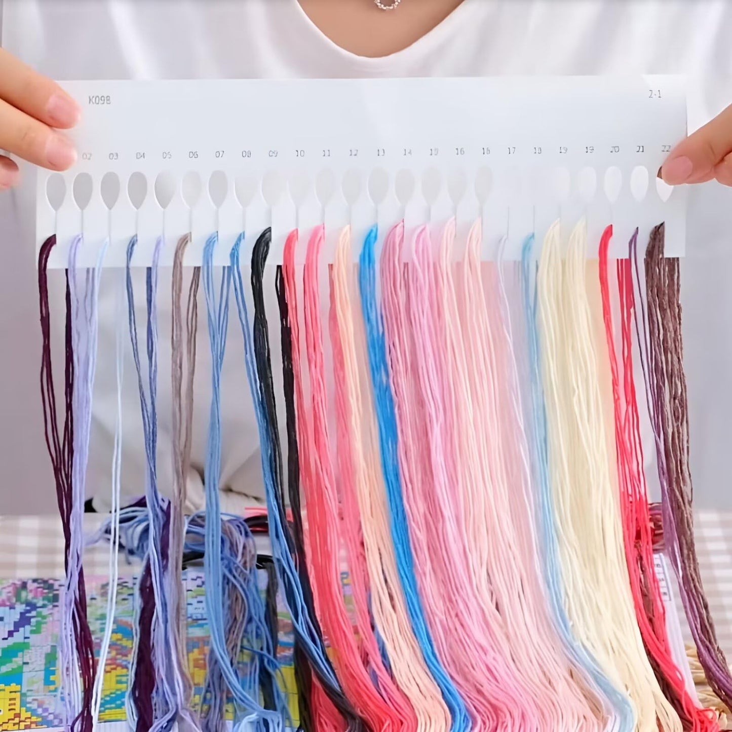 Tree of Life 11ct Cross Stitch Kits, 11 CT Funny Pre Printed Counted Stamped Cross Stitch Embroidery Needlepoint Needlework Patterns Kits for Beginners Adults Crossstitch 40x40 cm