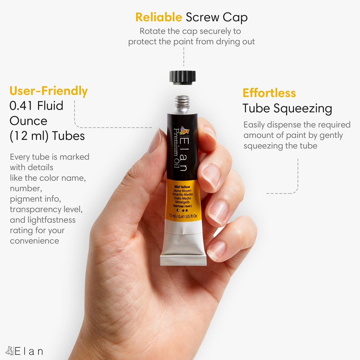 Professional Oil Paint Set, 24 Oil Paint Tubes 0.4oz, Artist Paint Set for Adults, Oil Based Paint for Canvas, Mini Oil Painting Set, Professional Paint Set Non Toxic, Oil Base Paint, Mini Paints