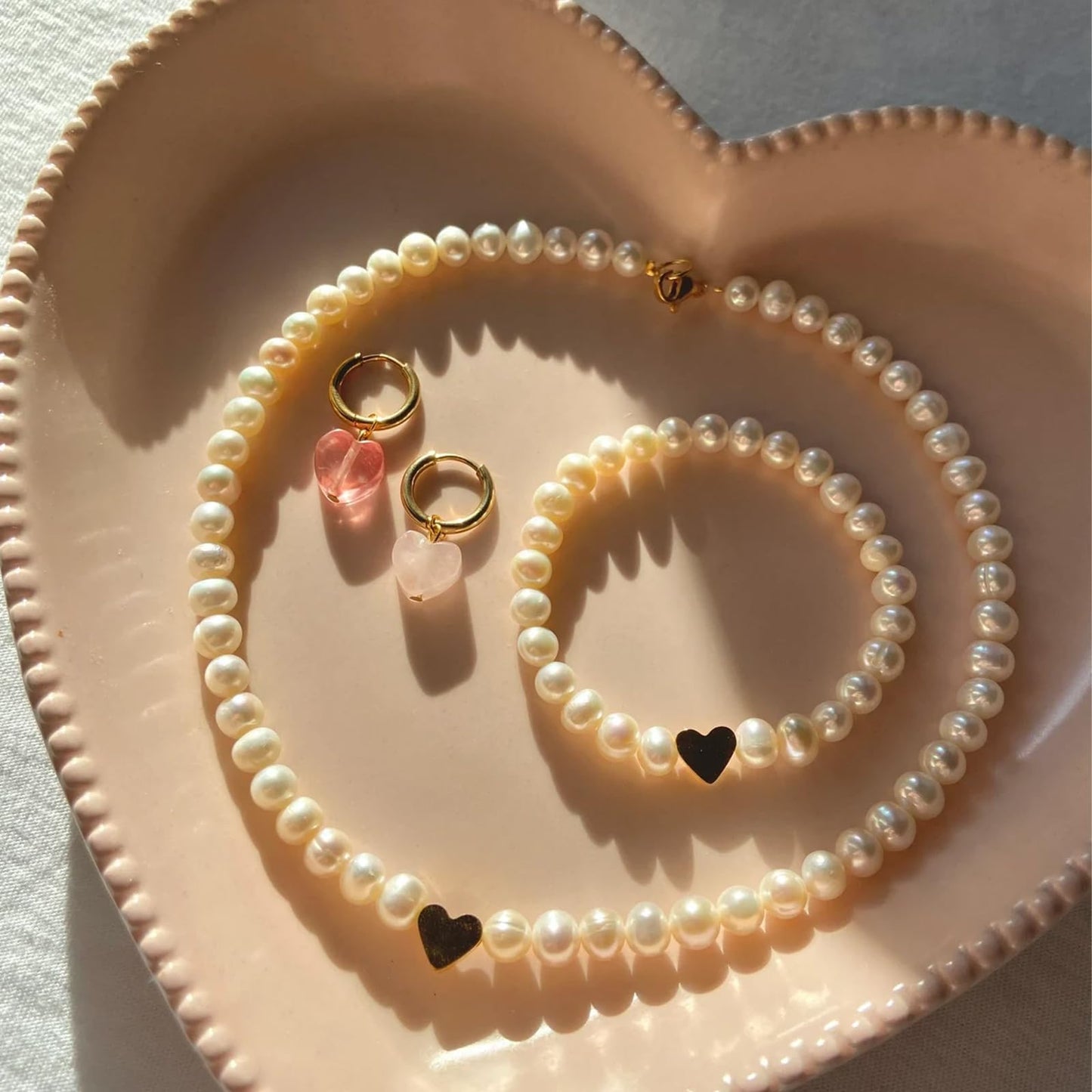750Pcs Beads for Bracelets Making Kit DIY Pearl Beads for Jewelry Making Kit for Adults Charms for Bracelets String Crystal Beads for Bracelets Making Kit Jewelry Making Supplies