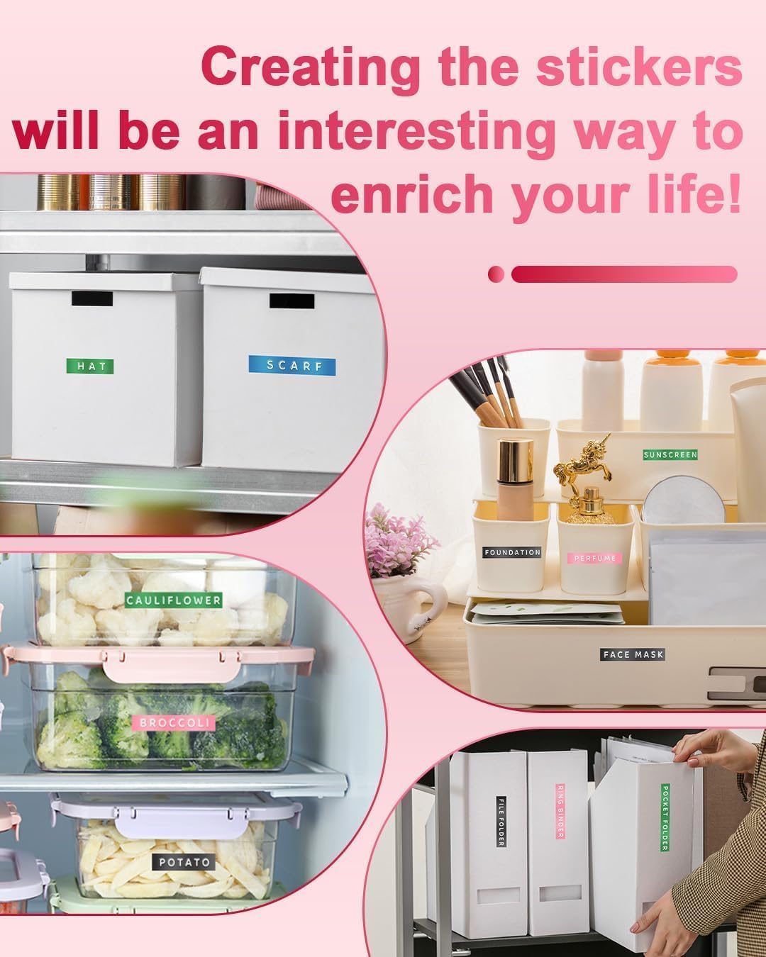 Embossing Label Maker Machine, Retro Embossed Label Maker, Old School Embosser Labeler with 6 Rolls 3D Embossing Label Waterproof for Kid DIY Home School Supplies Office Organization, Pink