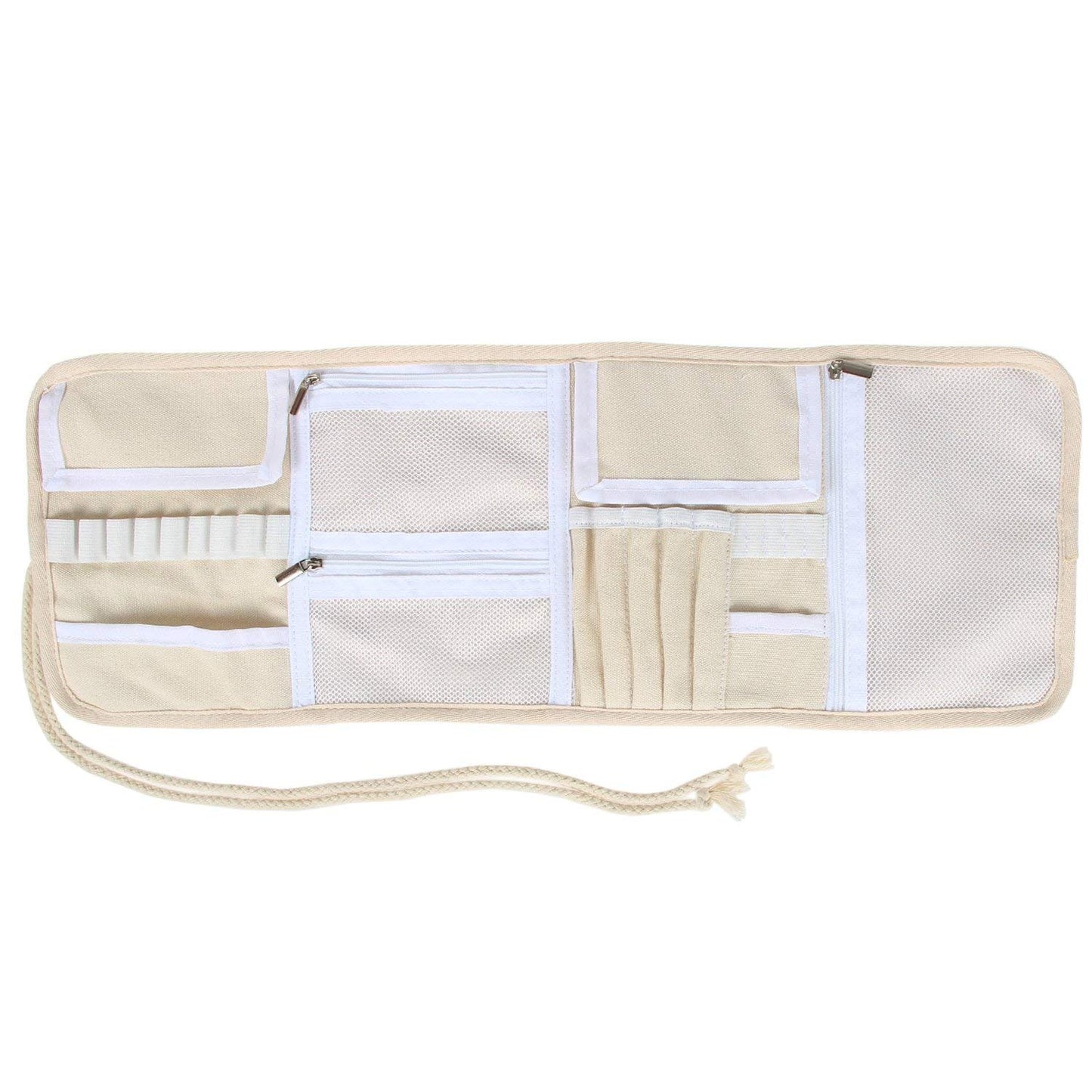 Crochet Hook Case, Roll Bag Holder Organizer for Various Crochet Needles and Knitting Accessories, Compact and All-in-Place, Animal World