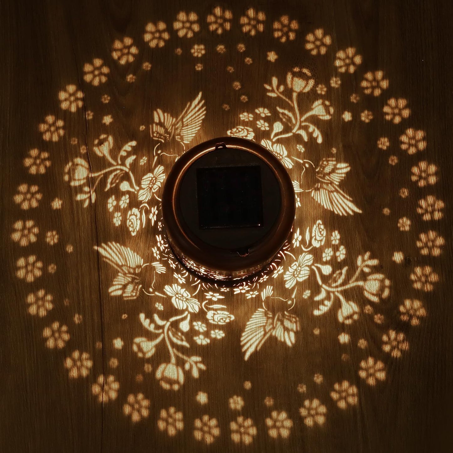 Solar Lanterns Outdoor Waterproof Hummingbird Garden Decor Birthday Mothers Day Gifts for Women Mom Grandma Hanging Solar Lights Metal Solar Decoration Outside for Yard, Backyard, Patio Deals