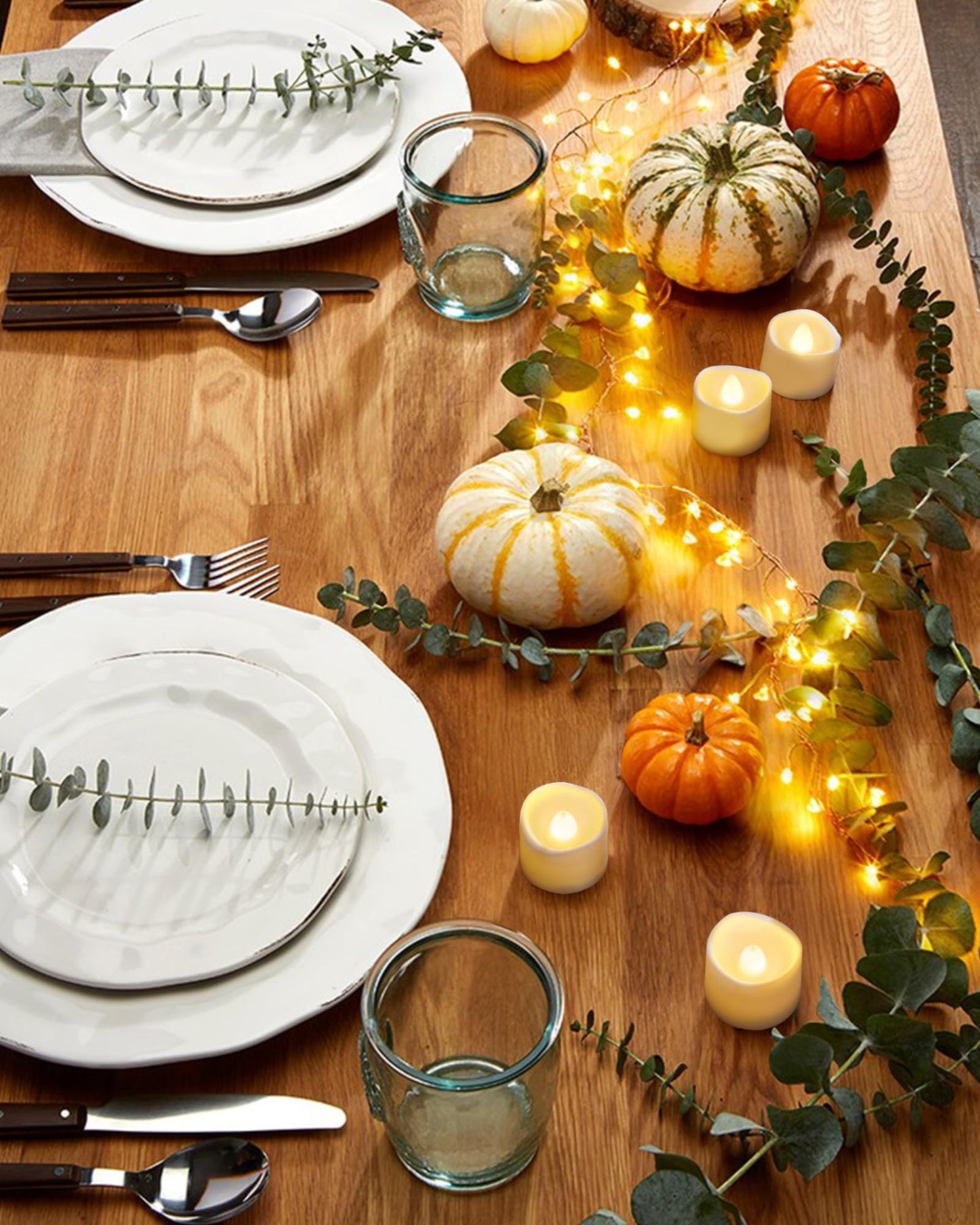 12Pcs Flickering Flameless Candle Battery Operated, 200+Hours Fake Electric LED Candles Tea Lights for Votive, Centerpiece Table Decorations, Wedding, Aniversary, Halloween, Christmas