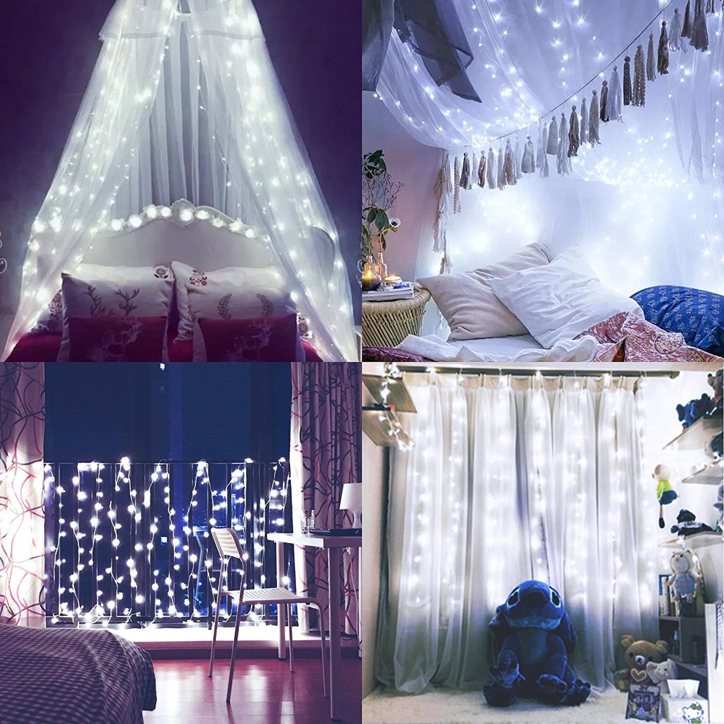 10 Ft/3M 30 LED Battery Operated Starry Fairy Lights String Lights for Party Home Wedding Festival Decoration, White