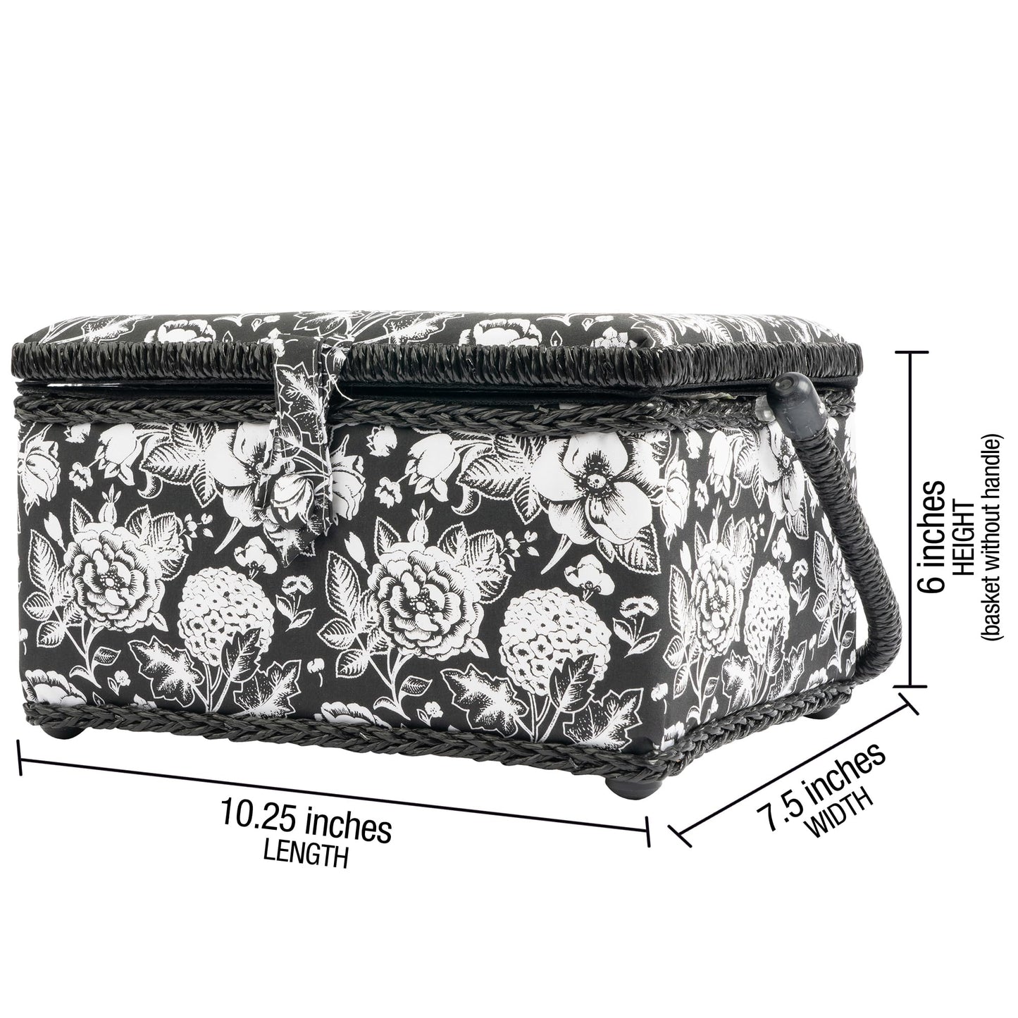 07232 Sewing Basket with Sewing Kit Accessories