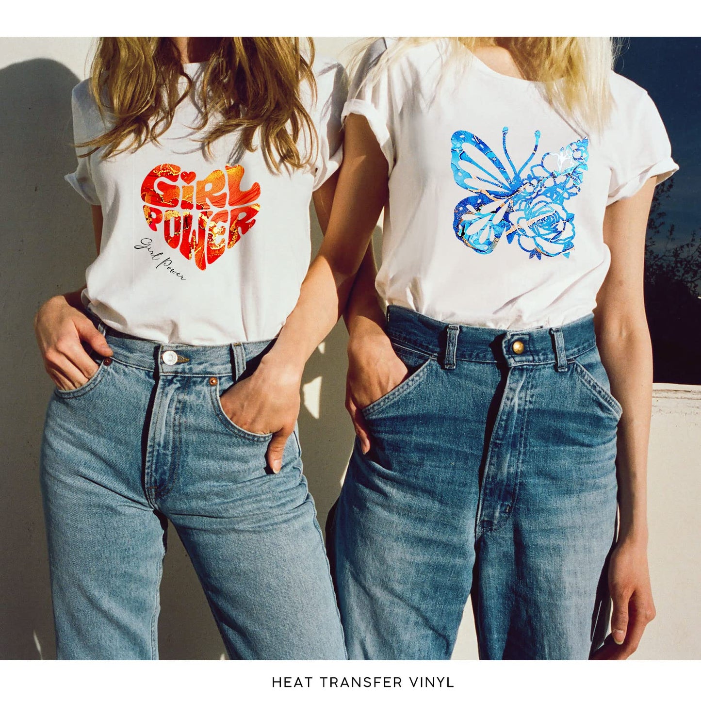 10 Sheets Marble HTV Heat Transfer Vinyl 12 x 10 Inch Tie Dye HTV Glitter Watercolor Pattern Vinyl Permanent Print for T-Shirts, Clothes, Bags, Hats