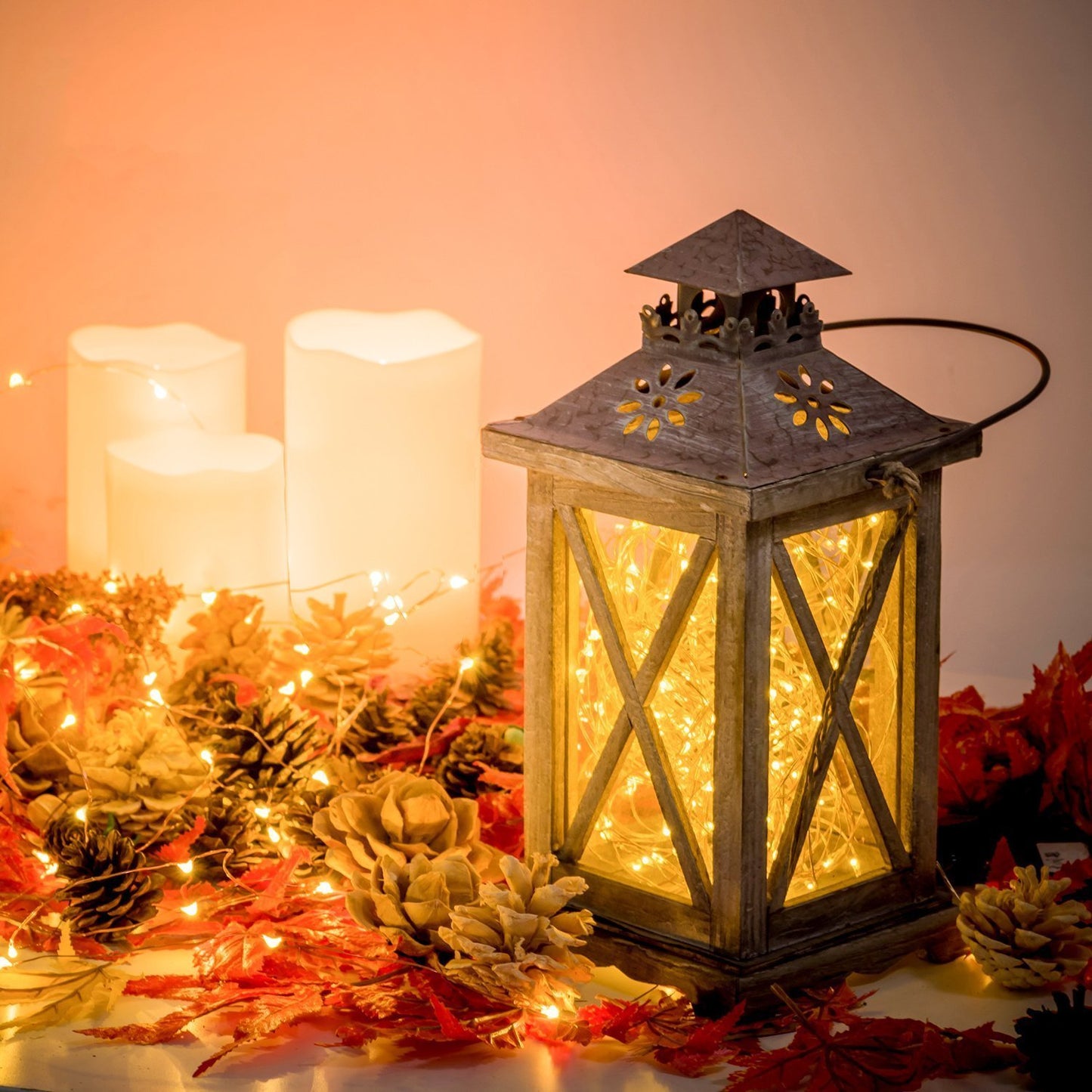 4 Pack Fairy Lights 10ft 30 Mini LEDs String Lights Battery Operated Waterproof Warm White Starry Firefly Lights on Copper Wire, Decorative Lights for Home Wedding Christmas