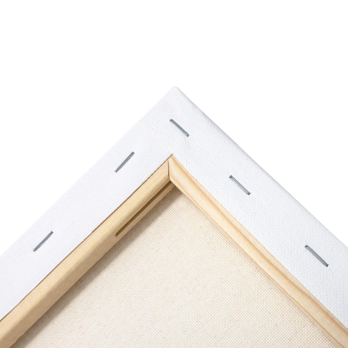 Stretched Artist Canvas | 8x10 inch | Value Pack of 10 Canvases for Painting, Primed & Ready to Paint Art Supplies for Acrylic, Oil, Mixed Wet Media, & Pouring, 100% Cotton with Wood Frame