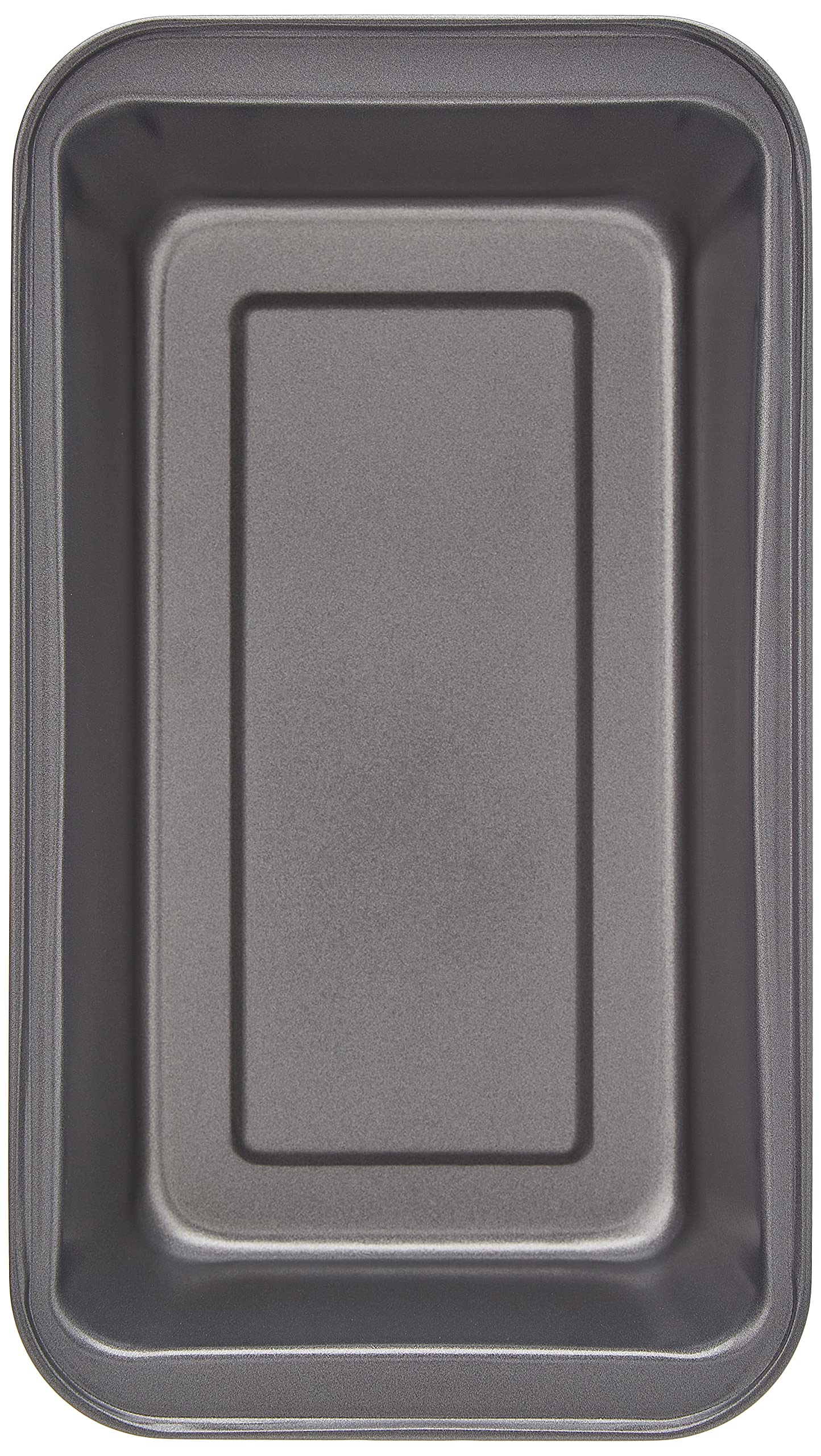 Rectangular Baking Bread Loaf Pan, 9.5 x 5 Inch, Set of 2, Gray