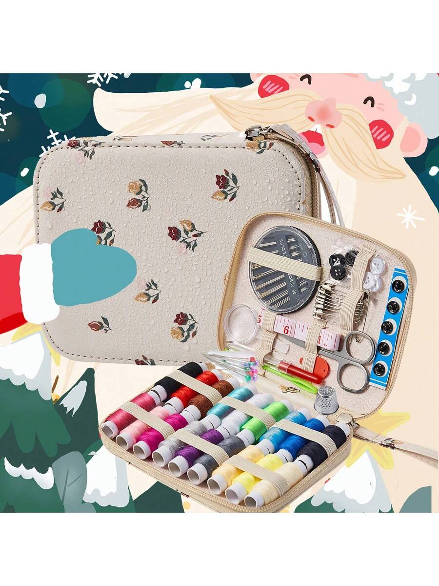 Sewing Kit Basic Needle and Thread Kit (87 Pieces)