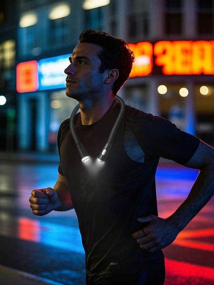 LED Neck Hanging Reading Light, USB Charging with 3 Brightness Levels