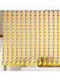 Marigold Flower Garland for Mantle Hanging, Artificial Bells Diwali Garland Wreath