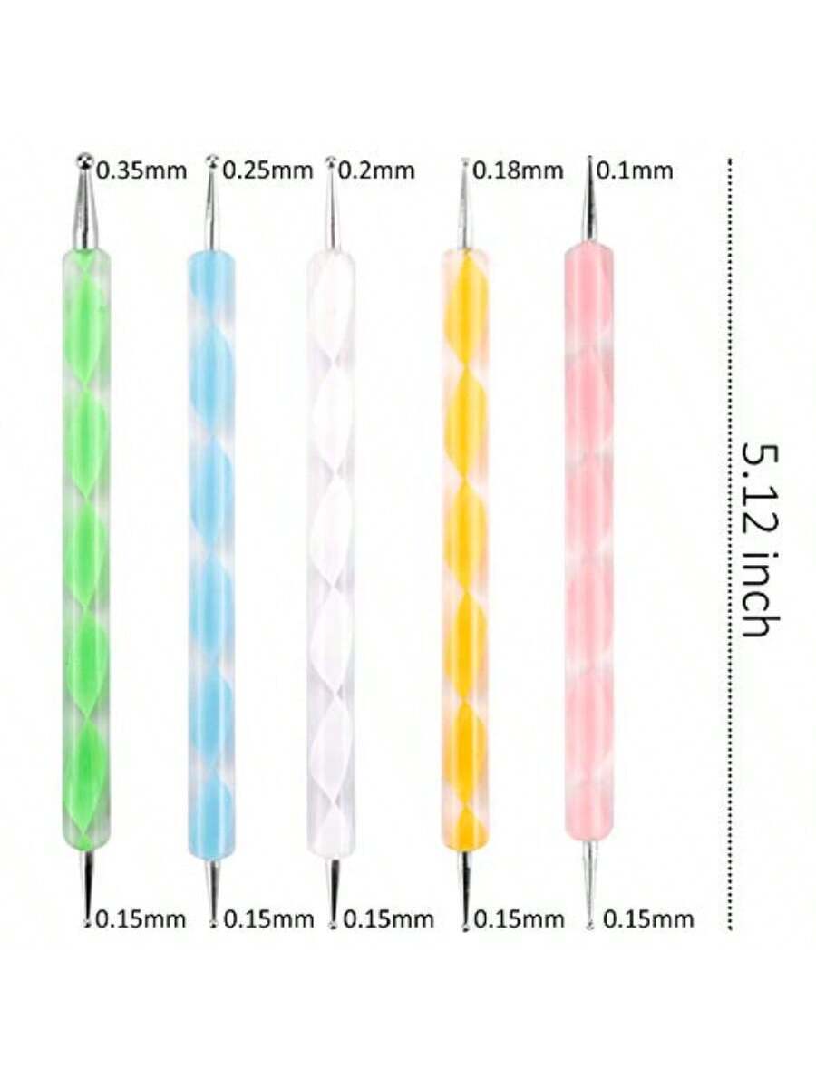 19 pcs Mandala Dotting Tools Set with Pen Dotting Tools, Mandala Stencil, Ball Stylus, and Paint Tray