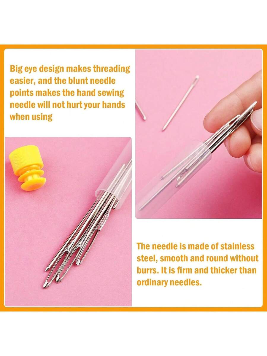 300 Pcs Crochet Markers, Metal Markers for Knitting and Crocheting,Markers Knitting And Crocheting, Safety Pins Fabric And Paper