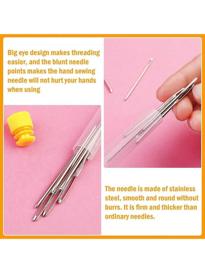 300 Pcs Crochet Markers, Metal Markers for Knitting and Crocheting,Markers Knitting And Crocheting, Safety Pins Fabric And Paper