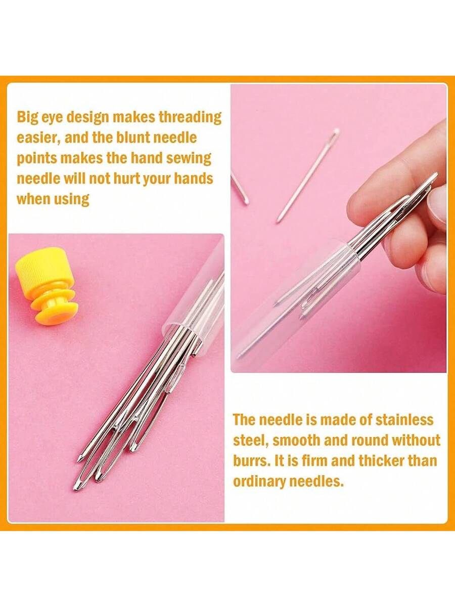 300 Pcs Crochet Markers, Metal Markers for Knitting and Crocheting,Markers Knitting And Crocheting, Safety Pins Fabric And Paper