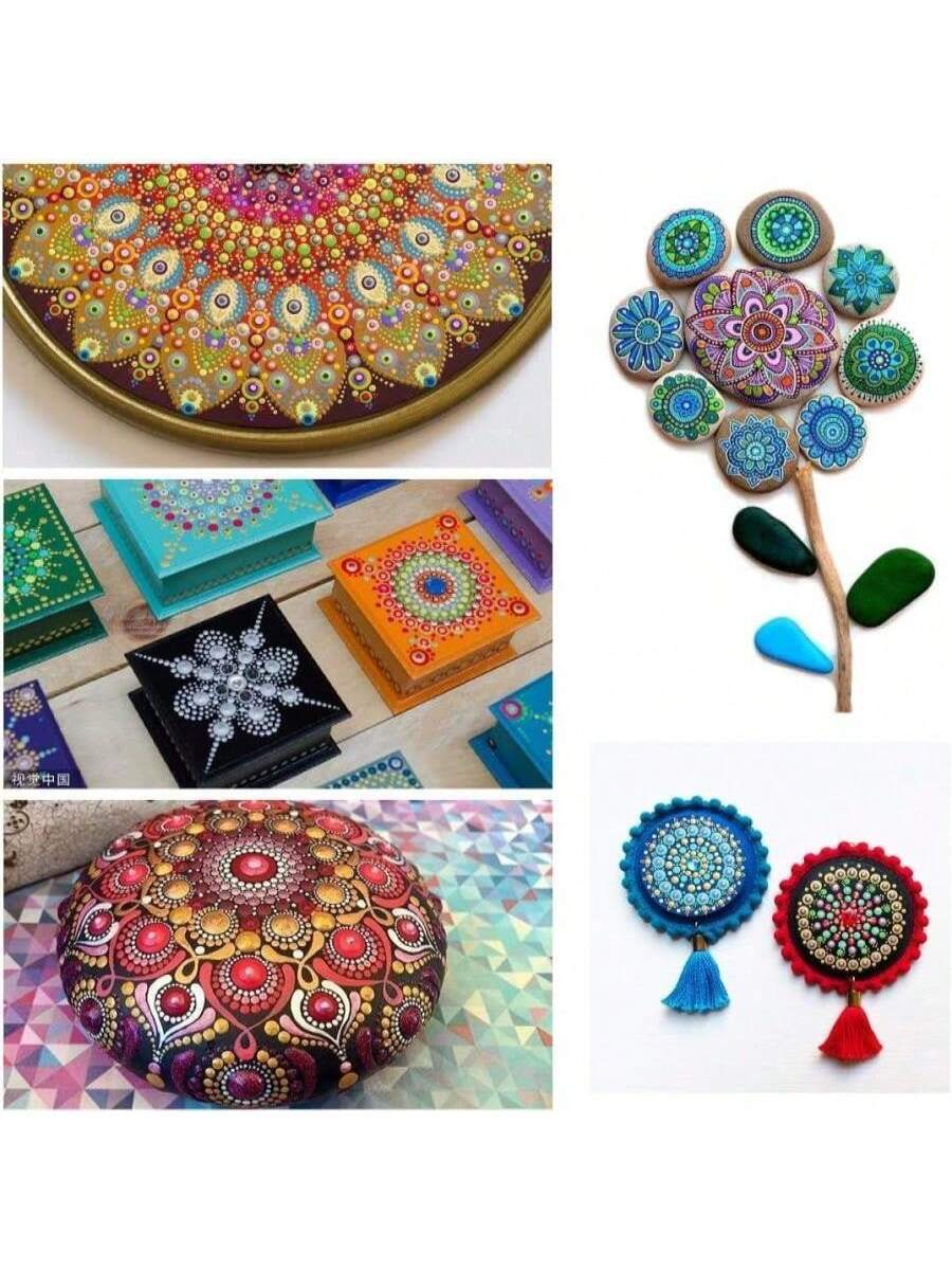 30 PCS Mandala Painting Tools, Mandala Dotting Tools Set