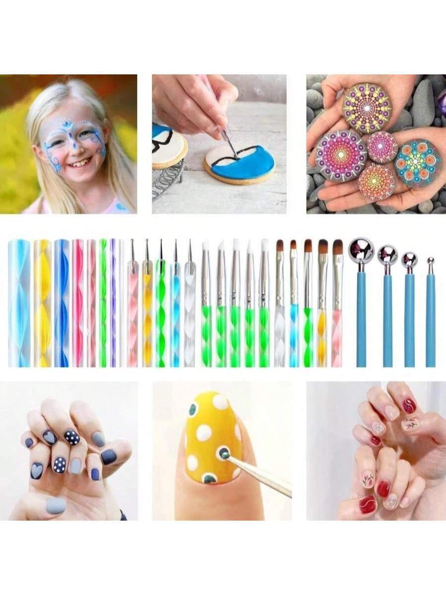 30 PCS Mandala Painting Tools, Mandala Dotting Tools Set