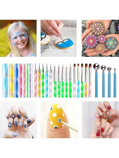 30 PCS Mandala Painting Tools, Mandala Dotting Tools Set