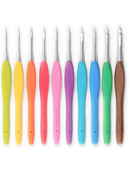 Clover 3672 Amour Crochet Hook Set (10 Sizes)