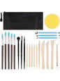 Clay Tools 23 PCS, Clay Sculpting Dry Clay Tools Pottery Tools Set