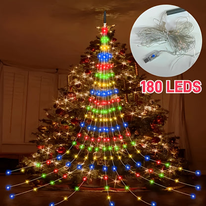 Decorative Lights String USB with 8 Different Waterfall Tree Lights