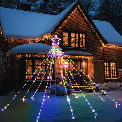 Decorative Lights String USB with 8 Different Waterfall Tree Lights