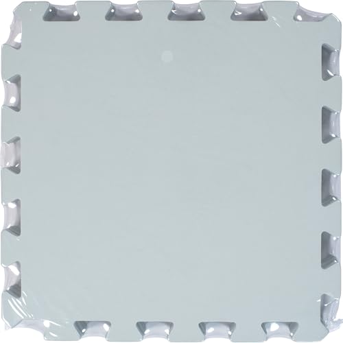 Interlocking Needlepoint, Knitting, and Crochet Blocking Boards, 12'' W x 12'' L, White, 4 Pc