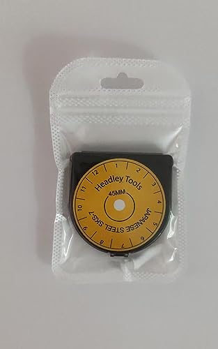 TOOLS Titanium Coated 45mm Rotary Cutter Blades 15 Pack Fits Olfa, Fiskars, Replacement Rotary Blade for Arts Crafts Quilting Scrapbooking Sewing, Sharp and Durable