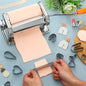 Polymer Clay Roller Machine with Polymer Clay Cutters, 5.91 Inch Wide 6mm Thickness Options
