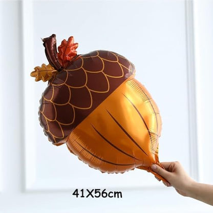 Fall Thanksgiving Balloons Garland Arch Kit 145pcs Orange Coffee Brown White Sand Boho Balloons for Autumn Birthday Hello Fall Little Pumpkin Baby Shower Party Decorations