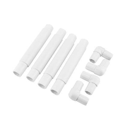 Square Rectangle Plastic Clip Frame for Embroidery Cross Stitch Quilting Needlepoint Tool(20.3 x 20.3cm)