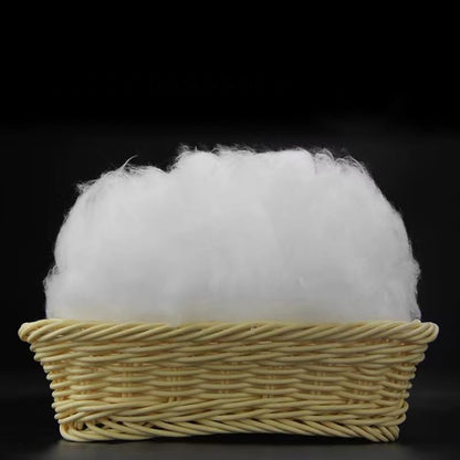 75g/2.6oz Premium Polyester Stuffing for Stuffed Animals, Soft and Warm Down Feather Like DIY Toy Stuffing for Dolls, Fiber Filling pp Cotton Stuffing for Craft