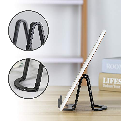 Plate Stands for Display - Plastic Easel Stand Plate Holder Display Stand Picture Frame Stand for Pictures | Photo|Decorative Plate |Dish | Tabletop Art - 3 inch-Black