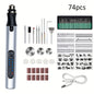 Mini Drill Portable Handheld Micro Carving Pen, Wireless Rotating Tool USB Charging