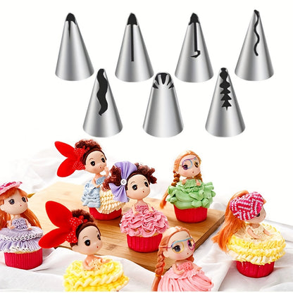 116 pcs Cake Decorating and Baking Tool Set with 55 Piping Tips and Storage Box