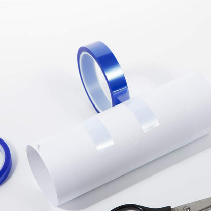 4 Rolls 0.8 Inch x 108 Ft Sublimation Blanks Thermal Heat High Temp Resistant Tape Up to 250 C(480 F) for Sublimation Tumblers Cups T-Shirts Printing